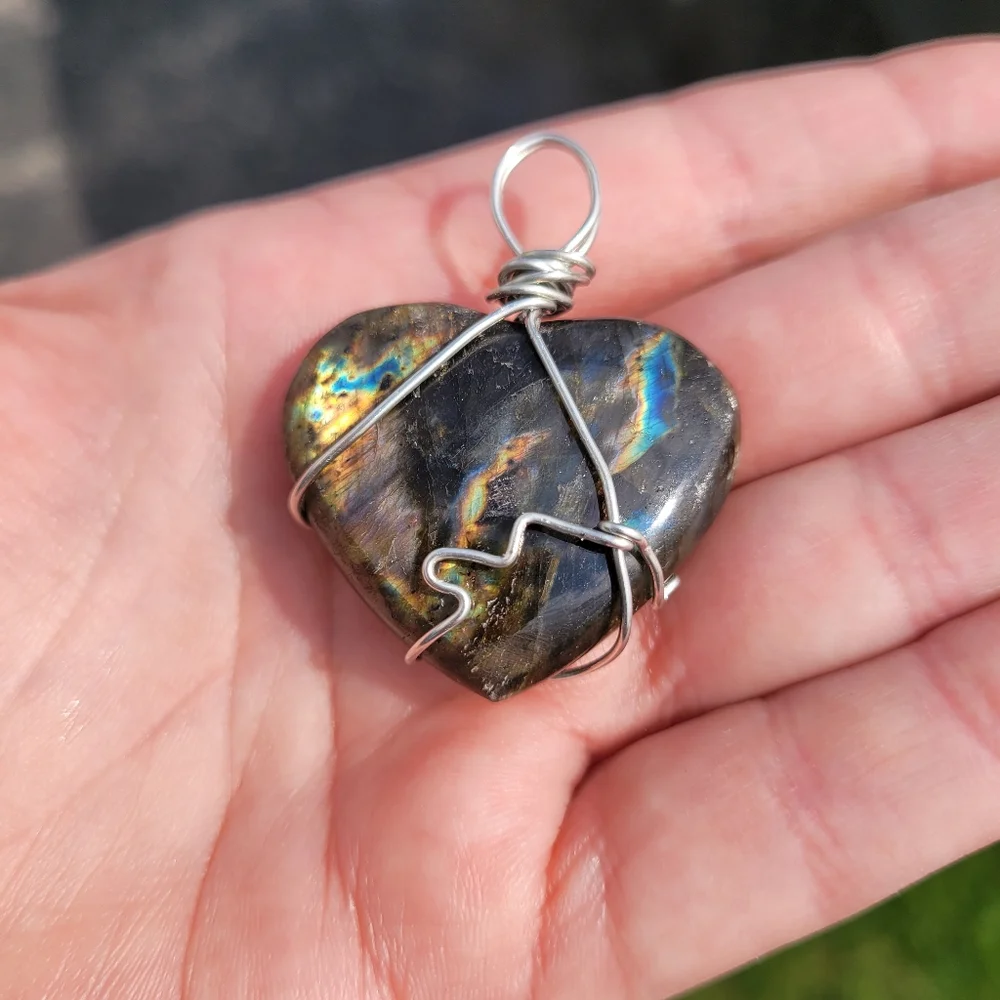 labradorite wire
